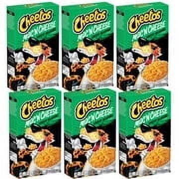Cheetos Mac 'N Cheese Cheesy Jalapeno Flavor, Creamy Cheesy Delicious Macaroni for Kids Adults Snacks Lunch Dinner Movie Night Easy and Convenient to Prepare 5.9 oz Boxes Pack of 6