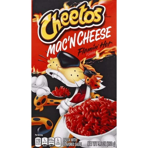 Cheetos Mac 'N Cheese Flamin' Hot (Pack of 5)