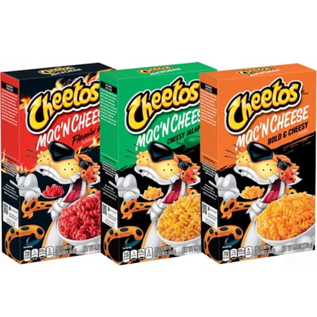 Cheetos Mac N Cheese Flavor Sampler (Pack of 3)
