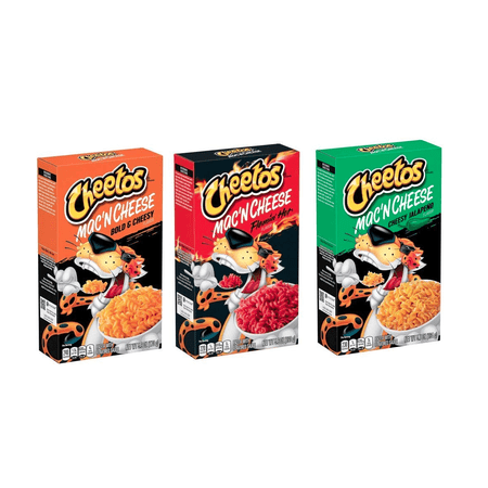 Cheetos Mac N Cheese Flavor Sampler