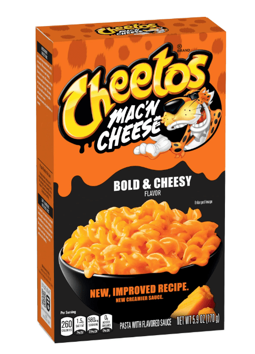 Cheetos Mac N Cheese Pasta with Flavored Sauce Bold \u0026 Cheesy Flavor, 5.9 oz Box (Pack of 2)