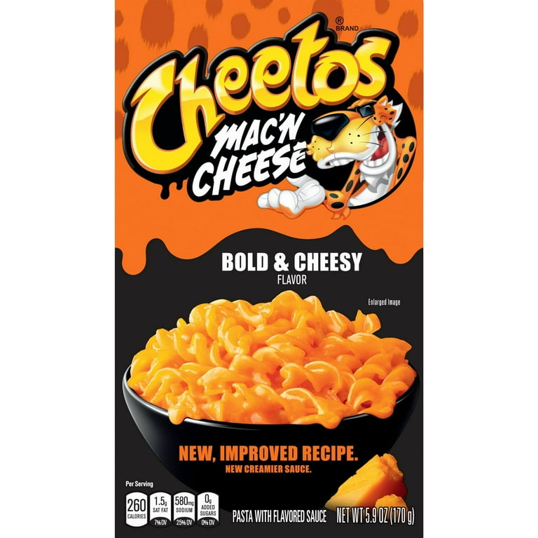 Cheetos Mac N Cheese Pasta with Flavored Sauce Bold & Cheesy