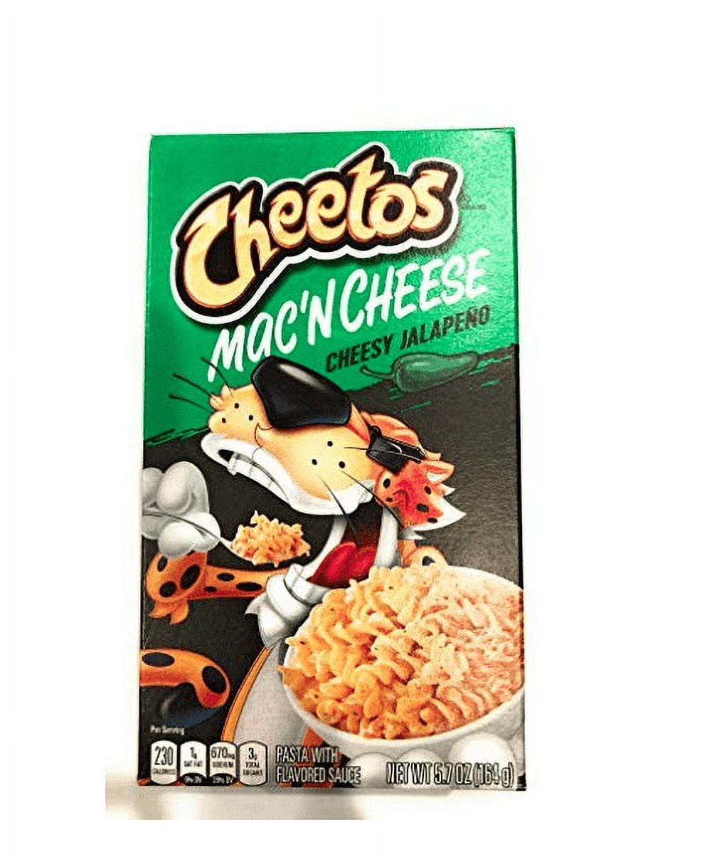 Cheetos Mac'n Cheese Cheesy Jalapeno Flavor (5.7 oz Box) ( Pack of 3 )