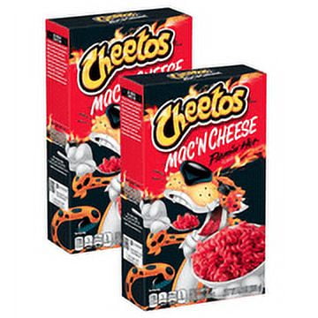 Cheetos Macn Cheese Flamin Hot flavor (5.9 Oz box) Pack of 2
