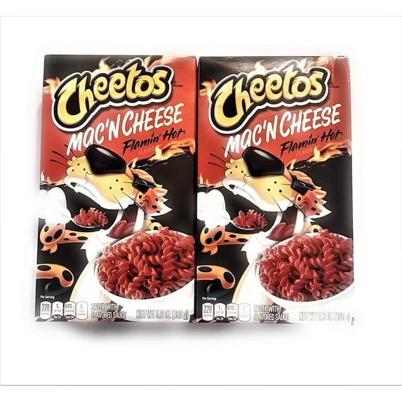 Cheetos Mac’n Cheese Flamin Hot flavor (pack of 2)