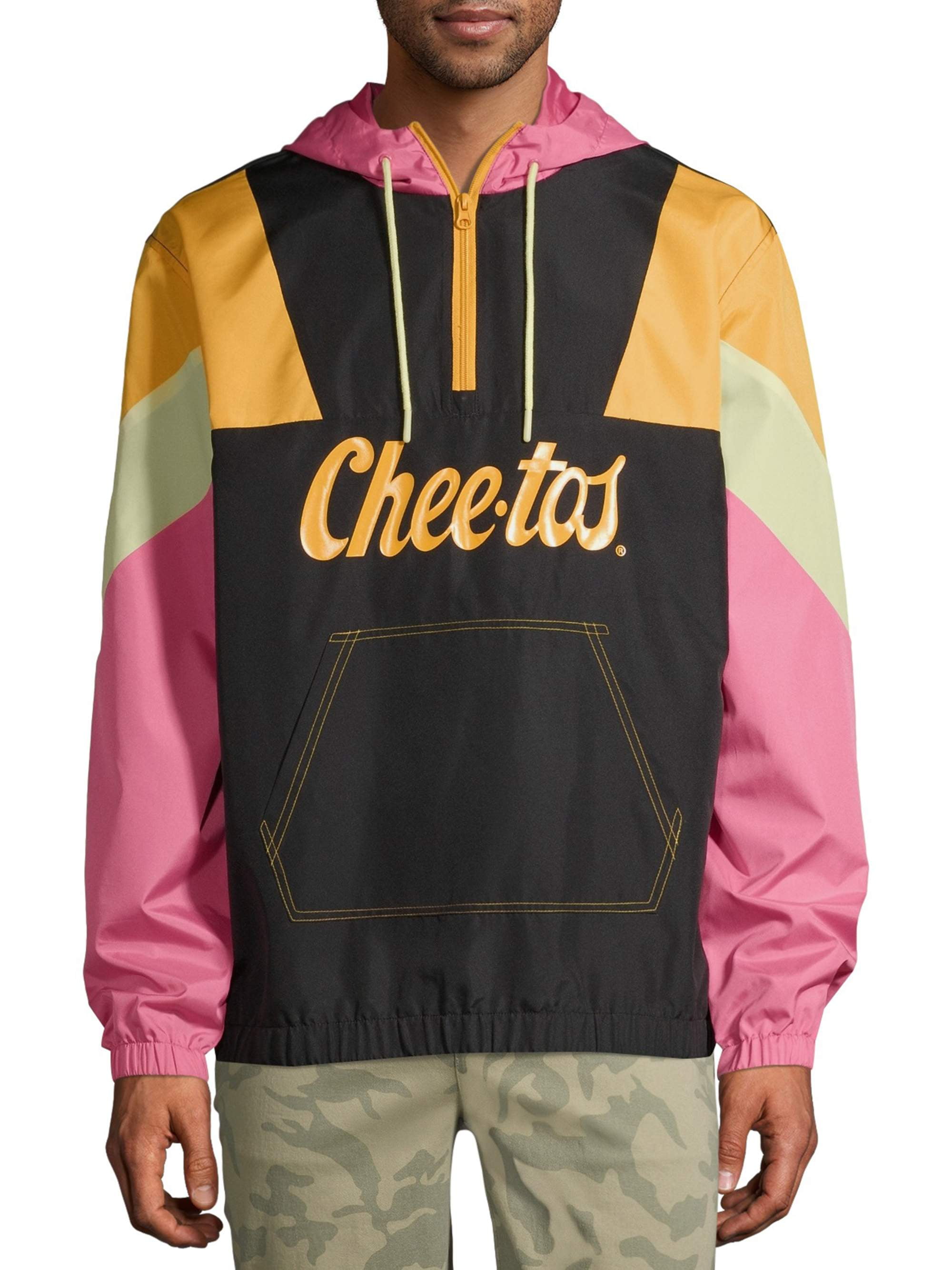 Cheetos Men s and Big Men s Licensed Anorak up to Size 3XL Walmart