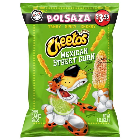 Cheetos Mexican Street Corn Cheese Snacks - 7 oz (Pack of 1)