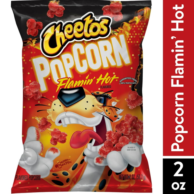 Popcorn hot cheetos deals