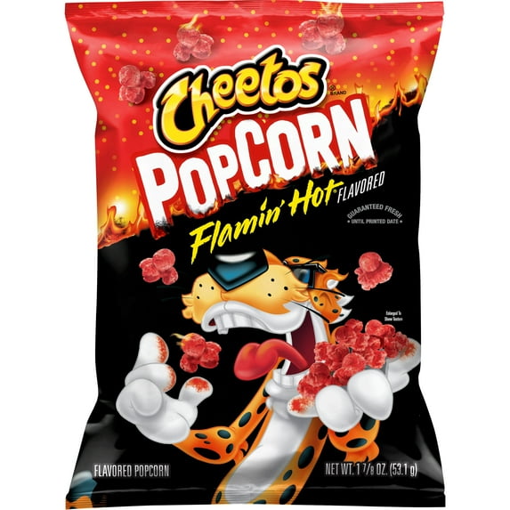 Cheetos Popcorn Flamin' Hot Flavored Snacks, 1.875 oz Bag