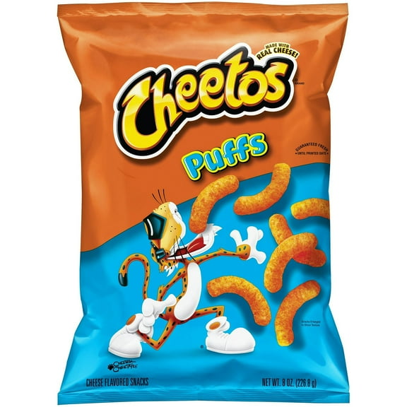 Cheetos Puff Cheese Flavored Snack Chips, 8 oz-Pack Of 3