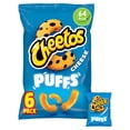 thumbnail image 1 of Cheetos Puffs Cheese Flavour Crisps 6 x 13g, Imported from Britain, 1 of 2