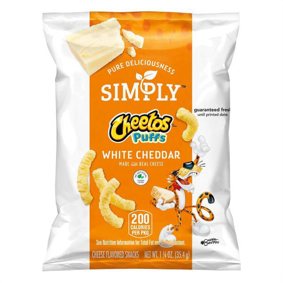 Cheetos Simply White Cheddar Puffs