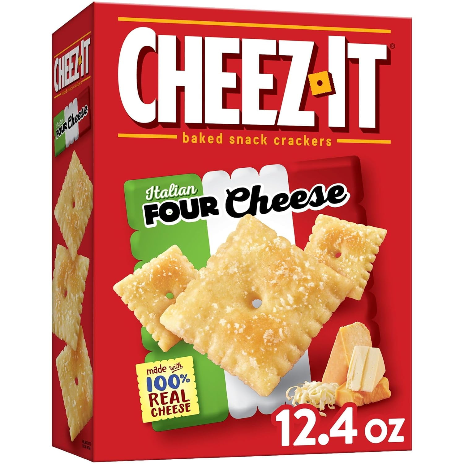 CheezIt Cheese Crackers, Baked Snack Crackers, Office and Kids Snacks