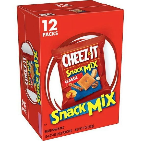Cheez-It Classic Snack Mix - Cheese - 12 / Box | Bundle of 10 Boxes
