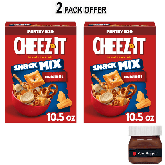 Cheez-It Classic Snack Mix, Lunch Snacks, 10.5 oz