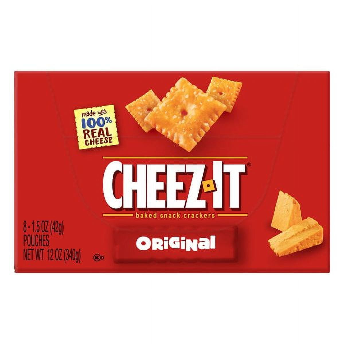 Cheez-It Crackers, 1.5 Oz Single-Serving Snack Pack, 8/box | Bundle of 5 Boxes