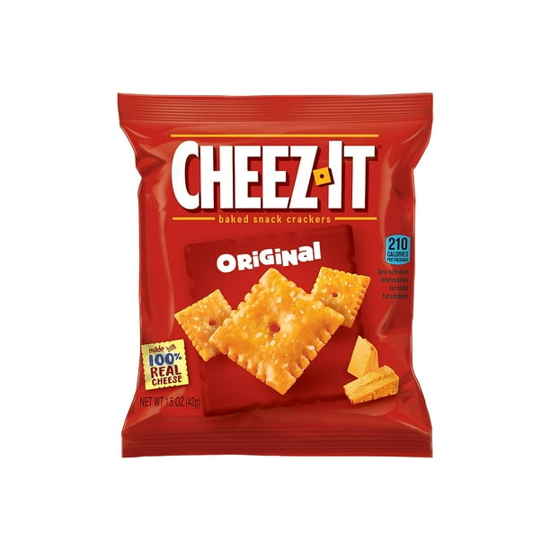 Baked Snack Crackers, 1.5 oz Bag, 60/Carton Baked Snack Crackers, 1.5 oz Bag, 60/Carton