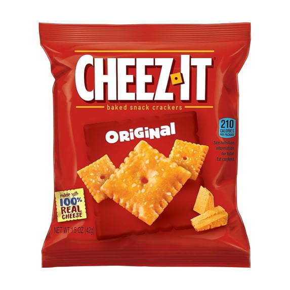 Cheez-It Crackers Cheese 1.5 oz. 60/Carton (12261) 415247