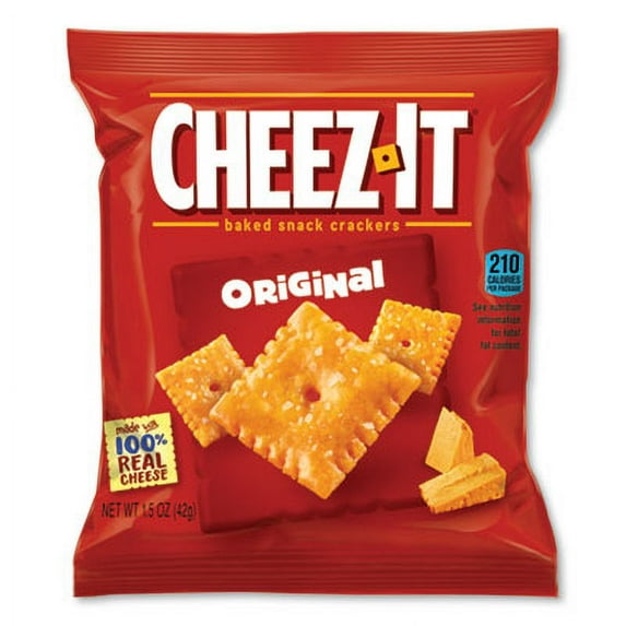 Cheez-It Crackers Orginal 1.5 oz 8/Box KEE12234