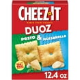 thumbnail image 1 of Cheez-It DUOZ Pesto and Mozzarella Baked Snack Crackers, Lunch Snacks, 12.4 oz, 1 of 11