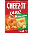 thumbnail image 1 of Cheez-It DUOZ Sharp Cheddar and Parmesan Baked Snack Crackers, Lunch Snacks, 12.4 oz, 1 of 10