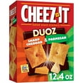 thumbnail image 1 of Cheez-It DUOZ Sharp Cheddar and Parmesan Cheese Crackers, Baked Snack Crackers, 12.4 oz (Pack of 6), 1 of 5