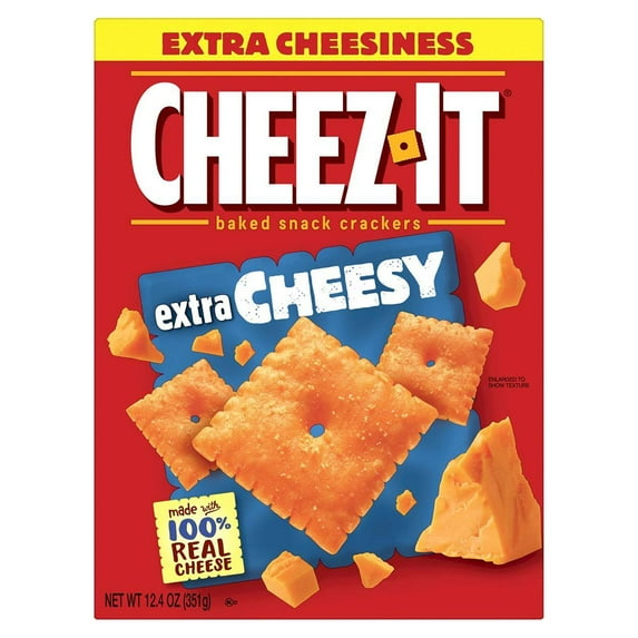 Cheez-It Extra Cheesy Cheese Crackers - 12.4 oz