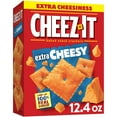 CheezIt Extra Cheesy Cheese Crackers, Baked Snack Crackers,1PACK