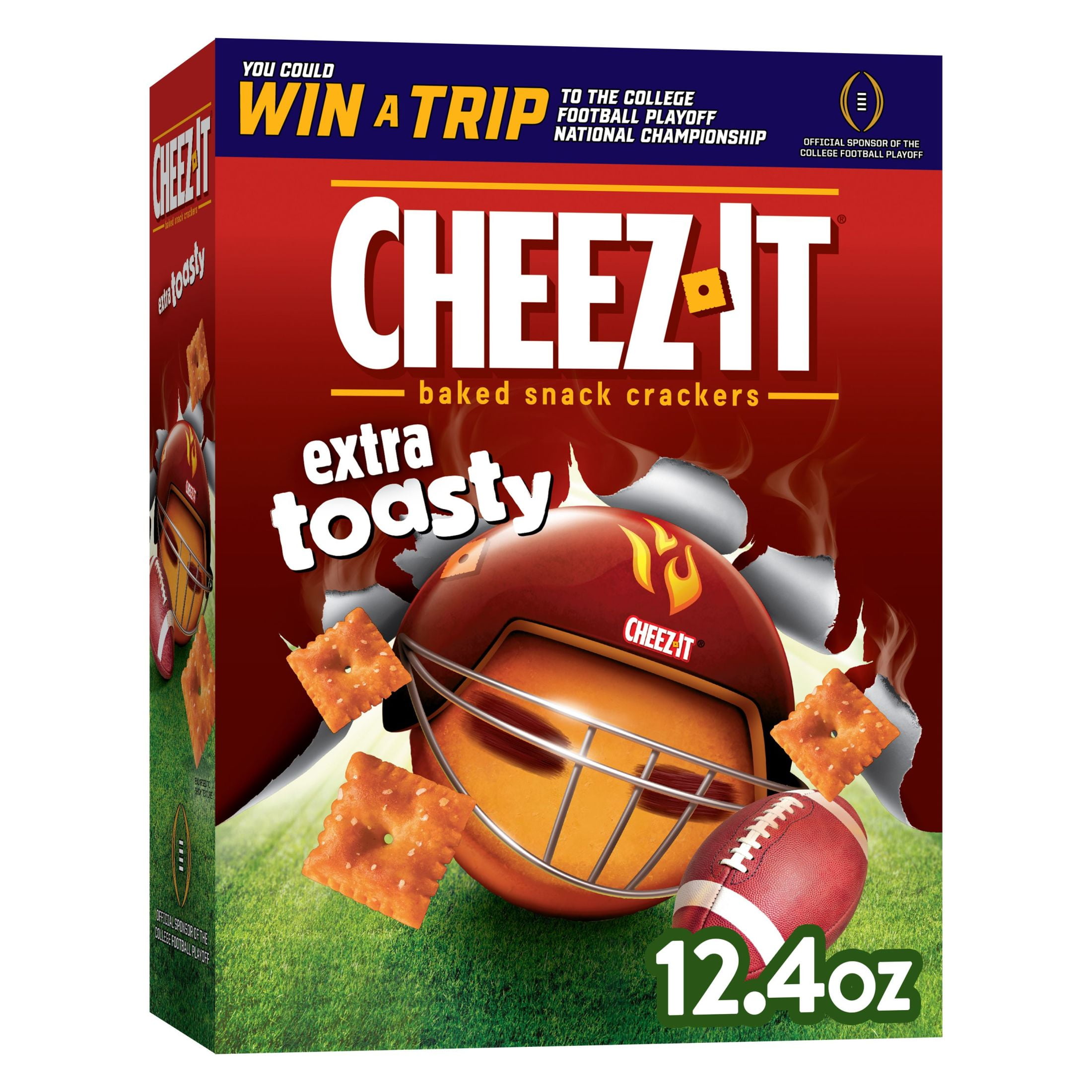 CheezIt Extra Toasty Cheese Crackers, 12.4 oz