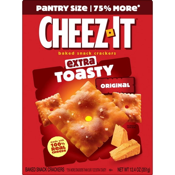 Cheez-It Extra Toasty Cheese Crackers - 12.4 oz