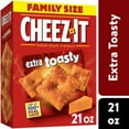 thumbnail image 1 of Cheez-It Extra Toasty Cheese Snack Crackers Family Size 1 ct / 21 oz, 1 of 5