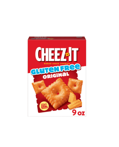 Cheez-It Gluten Free Original Baked Snack Crackers, Cheesy Crunch Crackers, 9 oz Box