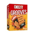 CheezIt Grooves Bold Cheddar Cheese Crackers, 9 oz