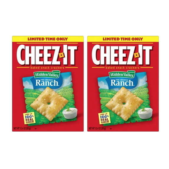 Cheez-It Hidden Valley Ranch - 12.4oz 2 pack Limited edition