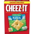 thumbnail image 1 of Cheez-It Hidden Valley Ranch Cheese Crackers, Baked Snack Crackers, 12.4 oz, 1 of 9