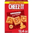 thumbnail image 1 of Cheez-It Letters Original Baked Snack Crackers, Lunch Snacks, 12.4 oz, 1 of 10