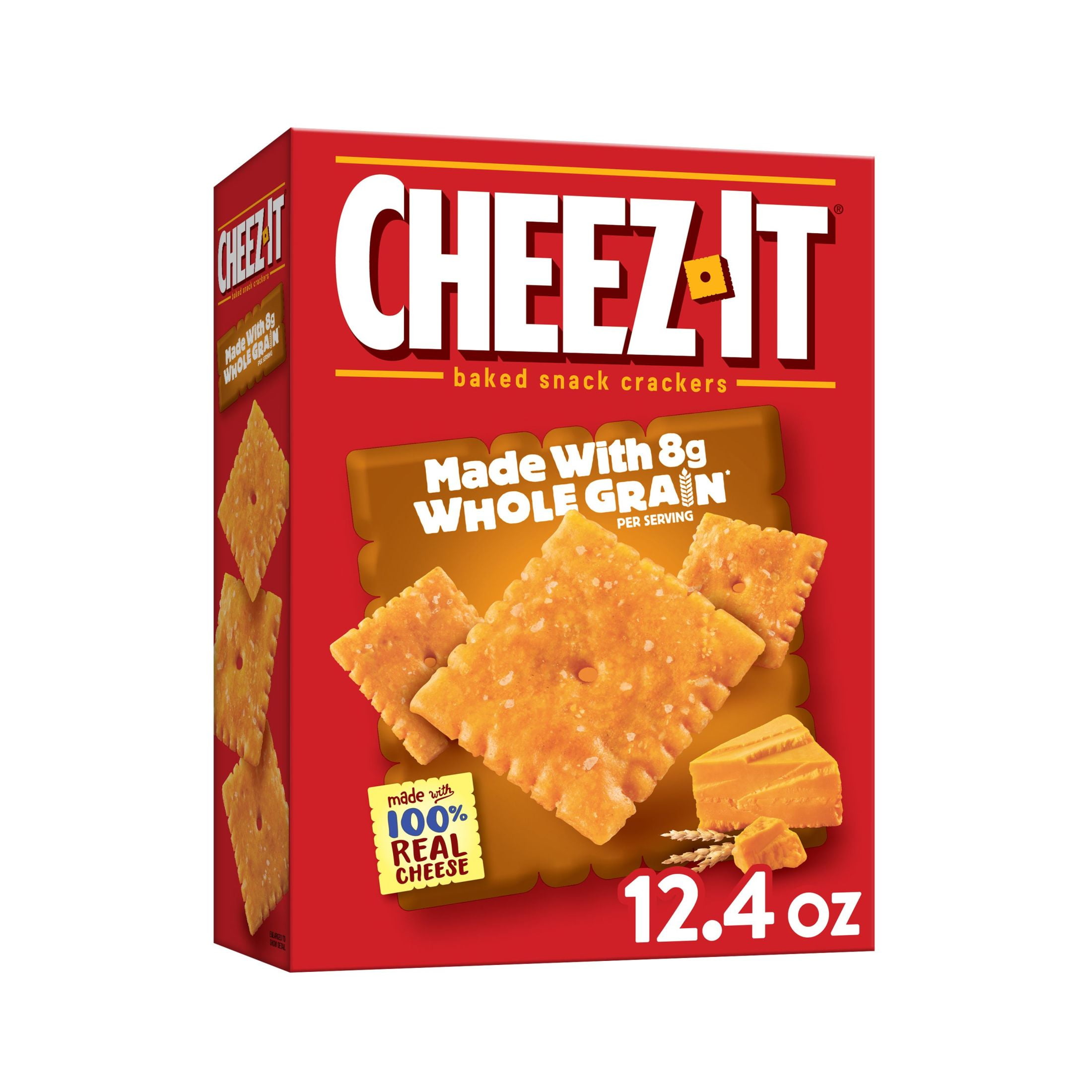 CheezIt Made with Whole Grain Cheese Crackers, 12.4 oz