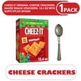 thumbnail image 1 of Cheez-It Original Cheese Crackers, Baked Snack Crackers, 12.4 oz with supplyplex spoon, 1 of 5