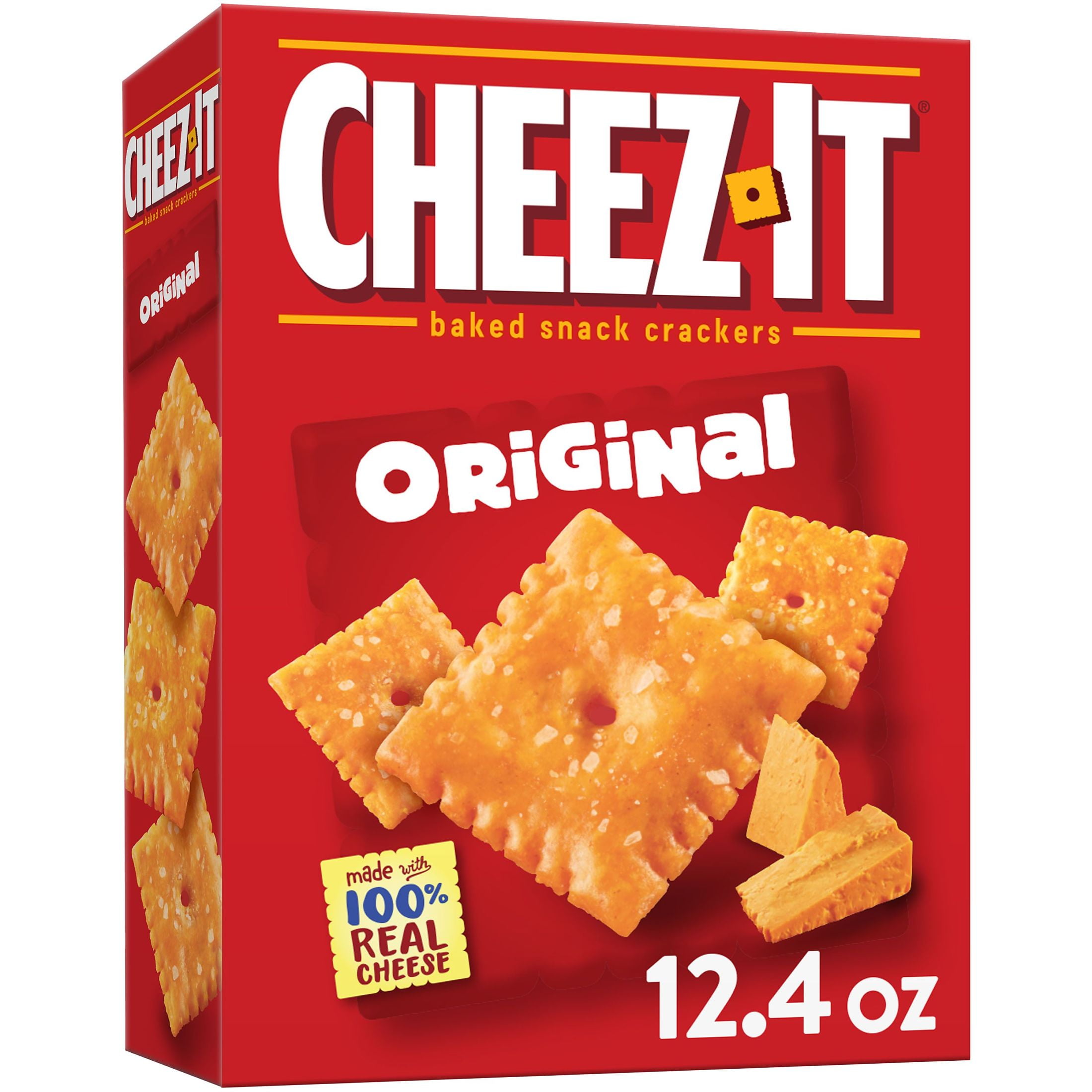 Cheez-It Original Cheese Crackers, Baked Snack Cra