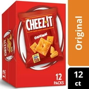 Cheez-It Original Cheese Crackers, Baked Snack Crackers, 12 oz, 12 Count