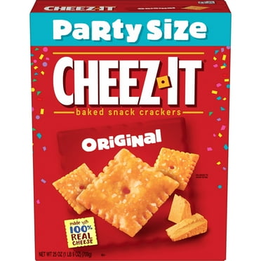 Cheez-It Original Cheese Crackers, Baked Snack Crackers, 25 oz