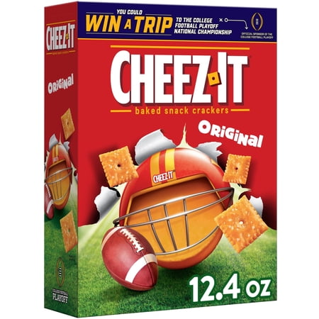 Cheez-It Original Cheese Crackers, Baked Snack Pack Of 1 Crackers.