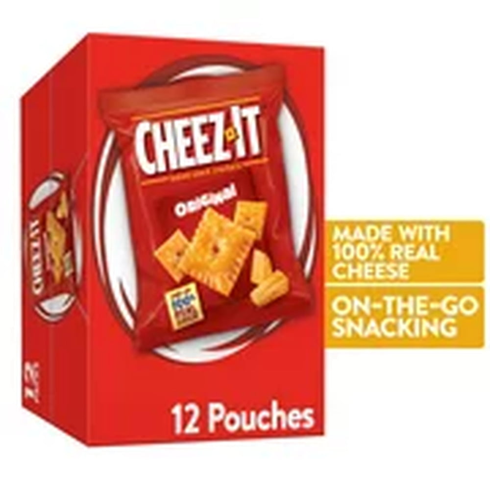 Cheez-It Original Cheese Crackers (Pack of 18)