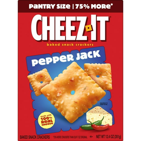 Cheez-It Pepper Jack Cheese Crackers - 12.4 oz