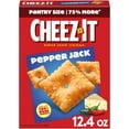 thumbnail image 1 of Cheez-It Pepper Jack Cheese Crackers, Baked Snack Crackers, 12.4 oz, 1 of 11