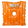 thumbnail interactive-video image 1 of Cheez-It Pool Float – Extra Large Inflatable Raft for Pool, Beach & Lake, Durable PVC, 4.5+ Feet, 1 of 8