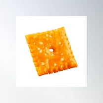 Cheez-It Poster Wall Art, Modern Wall Decor For Living Room Bedroom, 30x30 UNFRAMED
