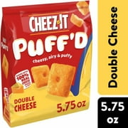 Cheez-It Puff'd Double Cheese Cheese Crackers 5.75 oz Packaging May Vary