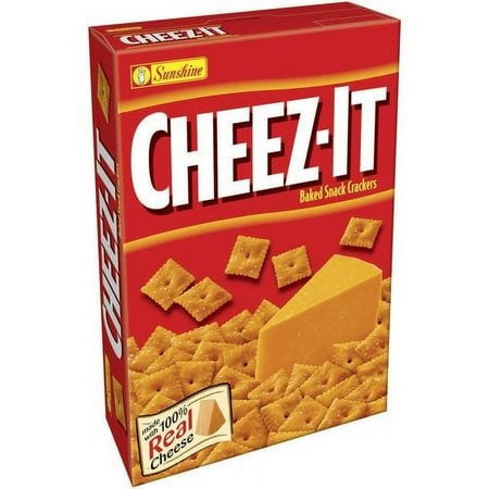 Cheez-It Real Cheese Baked Snack Crackers, 9 Oz.