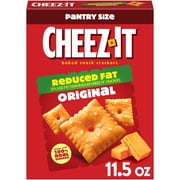 Cheez-It Reduced Fat Original Baked Snack Cheese Crackers, Made with 100% Real Cheese, 11.5 oz